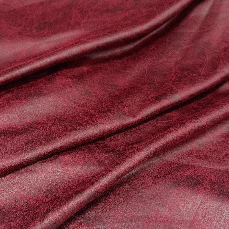 

Soft Velvet Cracked Suede Fabric Splash Print Jacket Dress Faux Leather Material Vintage Chinese Style Womens Outerwear Fabrics