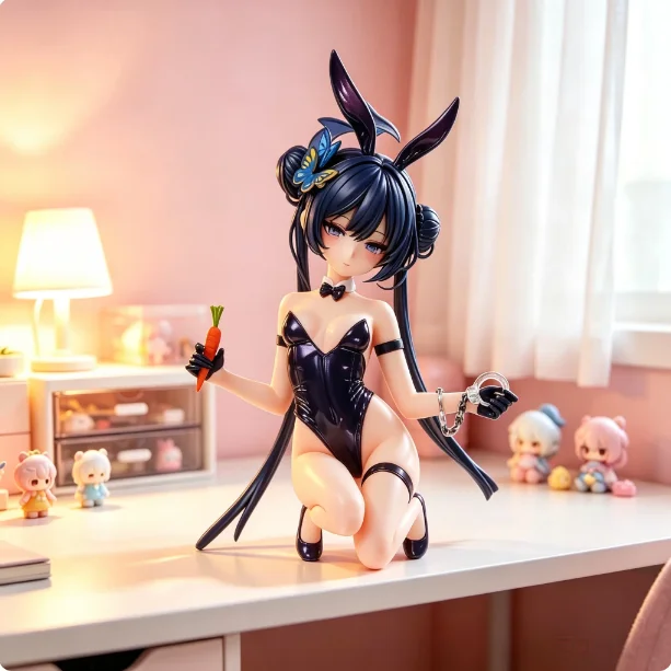 14CM Anime Blue Archive ‌Ryuge Kisaki‌ Cosplay Anime Q version model Role Props ornament desktop decoration Xmas gift