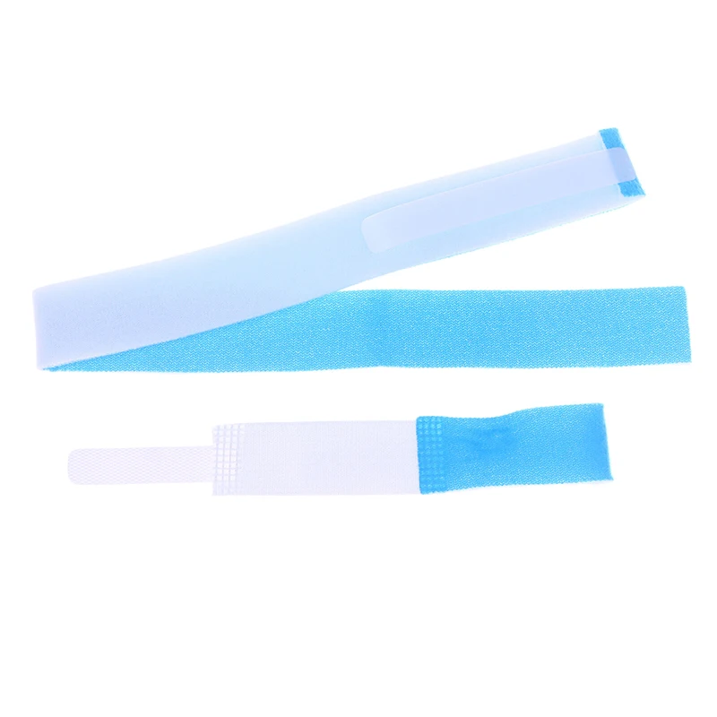 1 قطعة دعم الرقبة عارية أنبوب القصبة الهوائية الإسفنج تثبيت حزام ضمادة القصبة الهوائية حزام ثابت حامل لوازم القصبة الهوائية الطبية