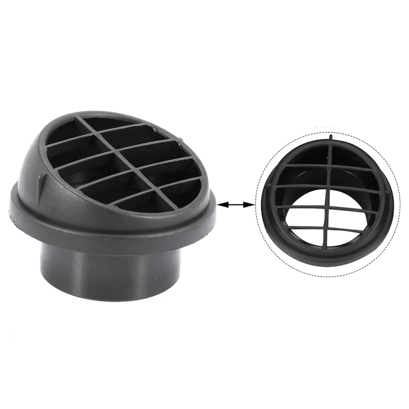 3 Set 60Mm Car Auto Heater Pipe Duct T Piece Warm Air Outlet Vent Hose Clips Set For Parking Heater Webasto Eberspacher