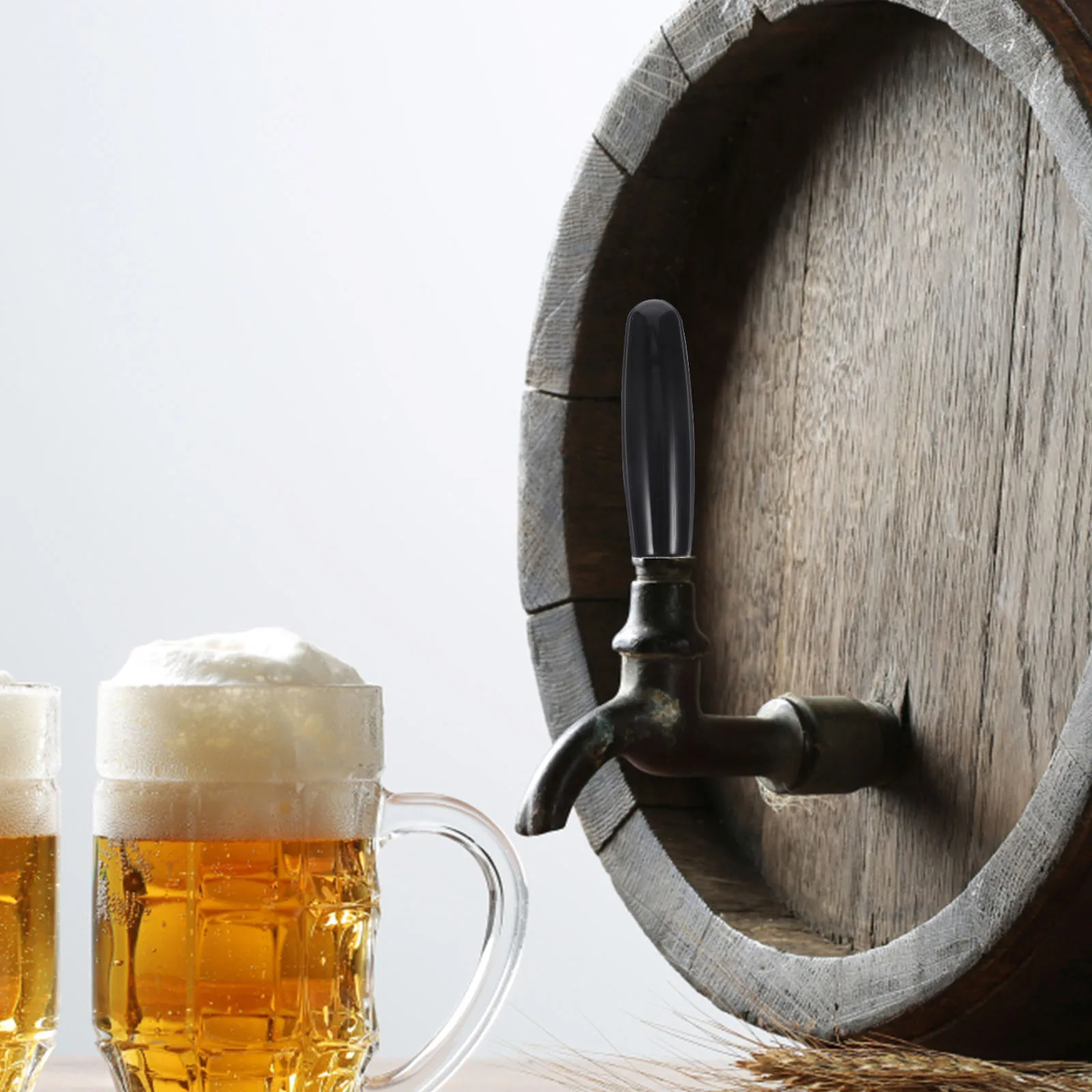 

2Pcs Heavy Duty Beer Faucet Handle Reusable Portable for Kegerators Restaurants Pubs Beer Tap Handle Tap Handles for Kegerator