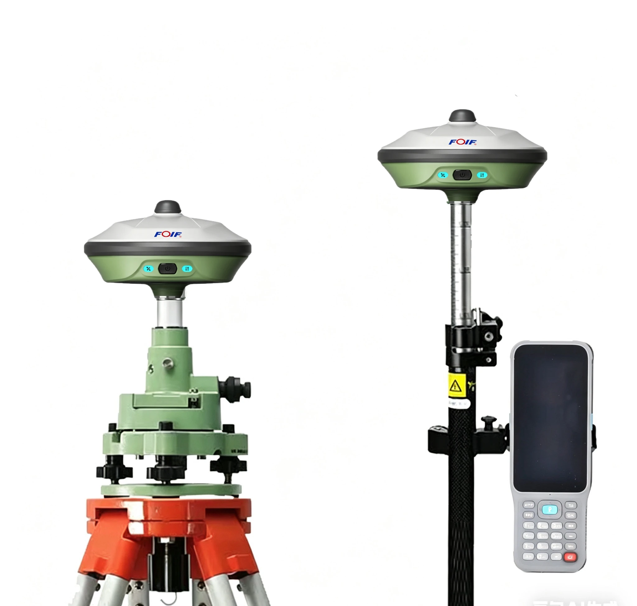 FOIF A70AR High Precision GNSS Receiver Base And Rover Visual Surveying RTK GPS With AR Live Stakeout 6axis IMU Tilt Measurement