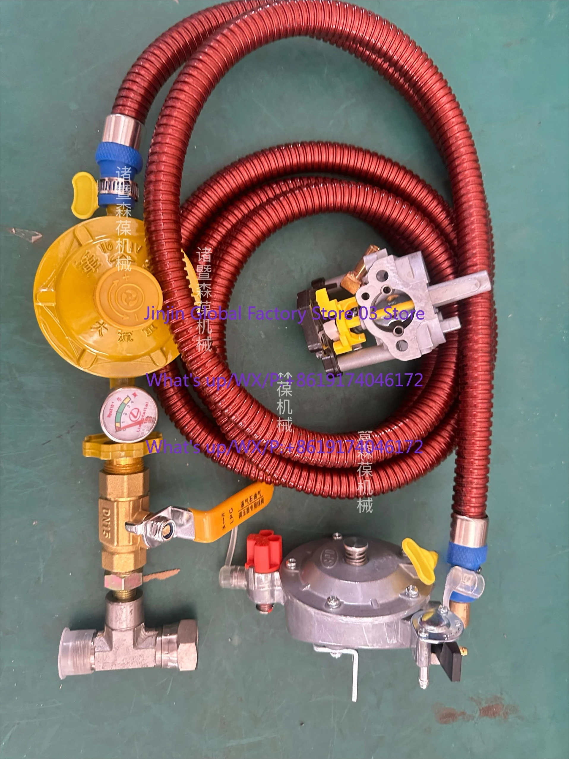 24VLNG natural gas parking generator air conditioner truck special gas pipe road accessories