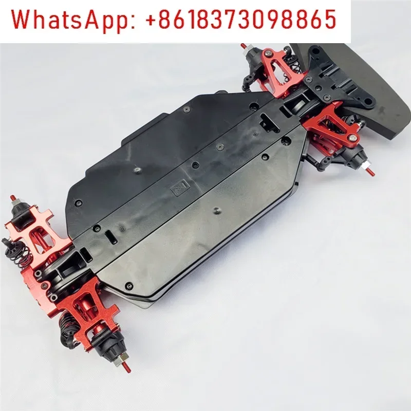 Металлический TT02 4WD 1/10 Touring Car On-Road Drift RC Car Frame Kit Шасси