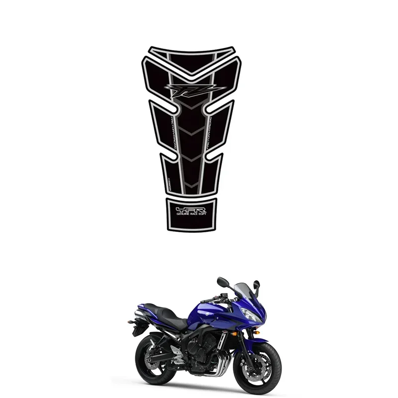 For Yamaha FZ6 Fazer 600 2004 - 2009 Motorcycle Tank Pad Protector 3D Gel Sticker Decal - 4