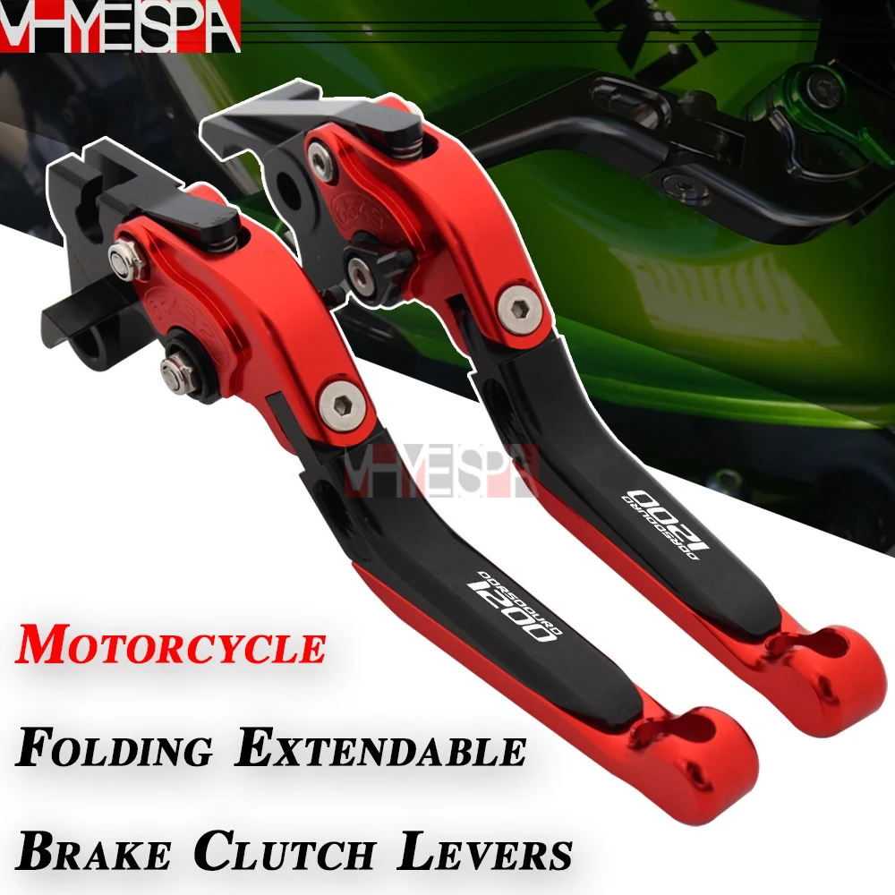 

CNC Adjustable Foldable Extendable Motorbike Brakes Clutch Levers For Aprilia dorsoduro1200 2011 2012 2013 2014 2015