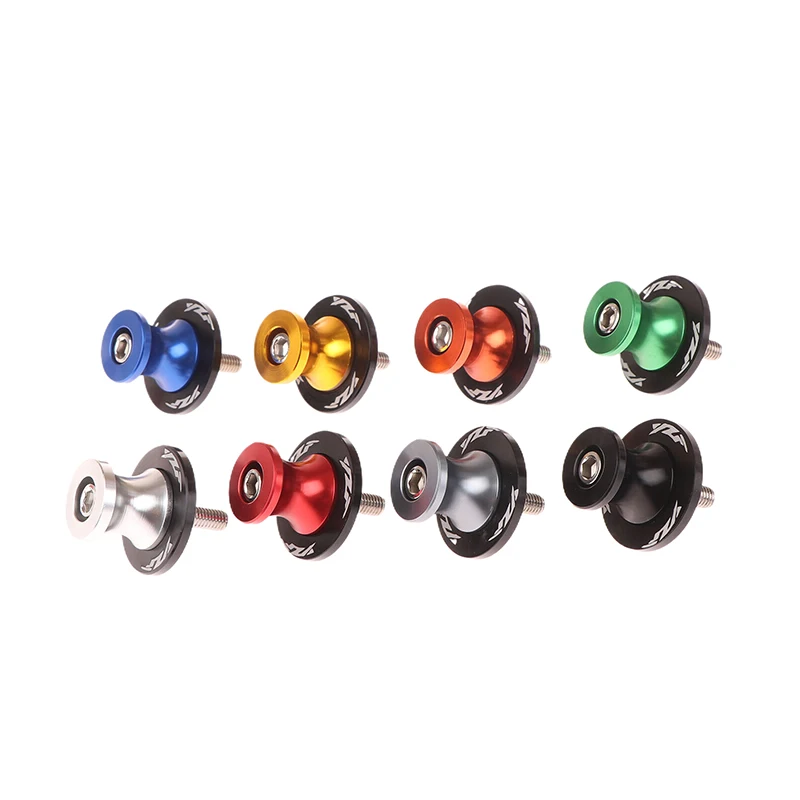 

For YZF R1 R3 R6 R7 R25 R125 R1M Motorcycle Valve Caps M6 Swingarm Spool Sliders Stand Screws