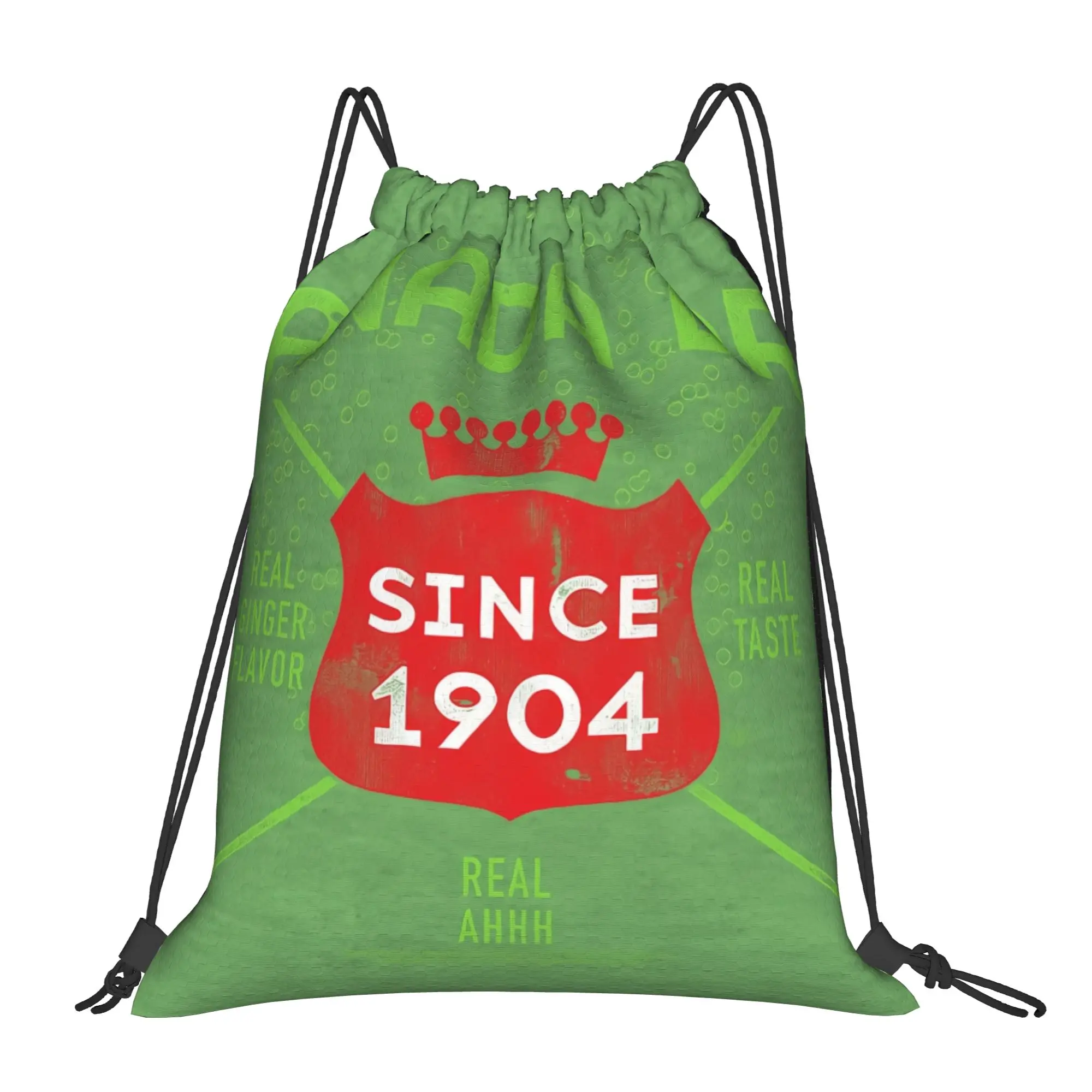 

Футболка с графическим принтом Canada Dry Since 1904, портативные походные сумки на шнурке Canada Dry, рюкзаки для езды на велосипеде, рюкзаки для хранения вещей в спортзале