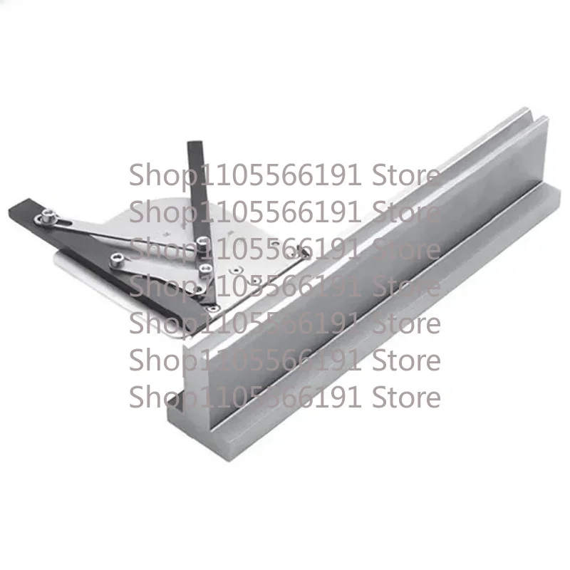 Bending Angle-Setting Fixture | Magnetic Front Support for Sheet Metal Press Brakes