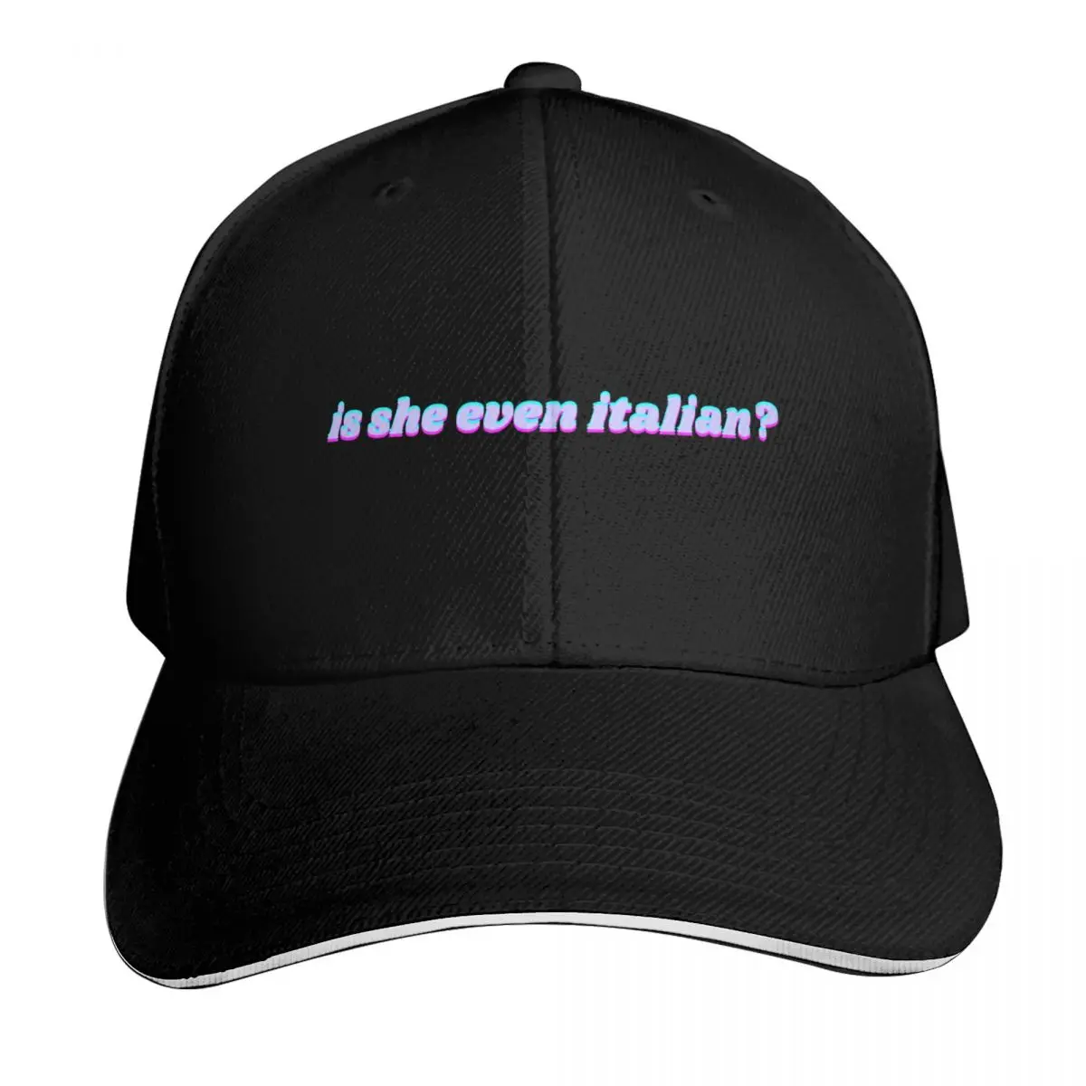 Is She Even Italian Baseball Cap fishing hat Luxury Cap foam party Hat party Hat Baseball For Men Women's