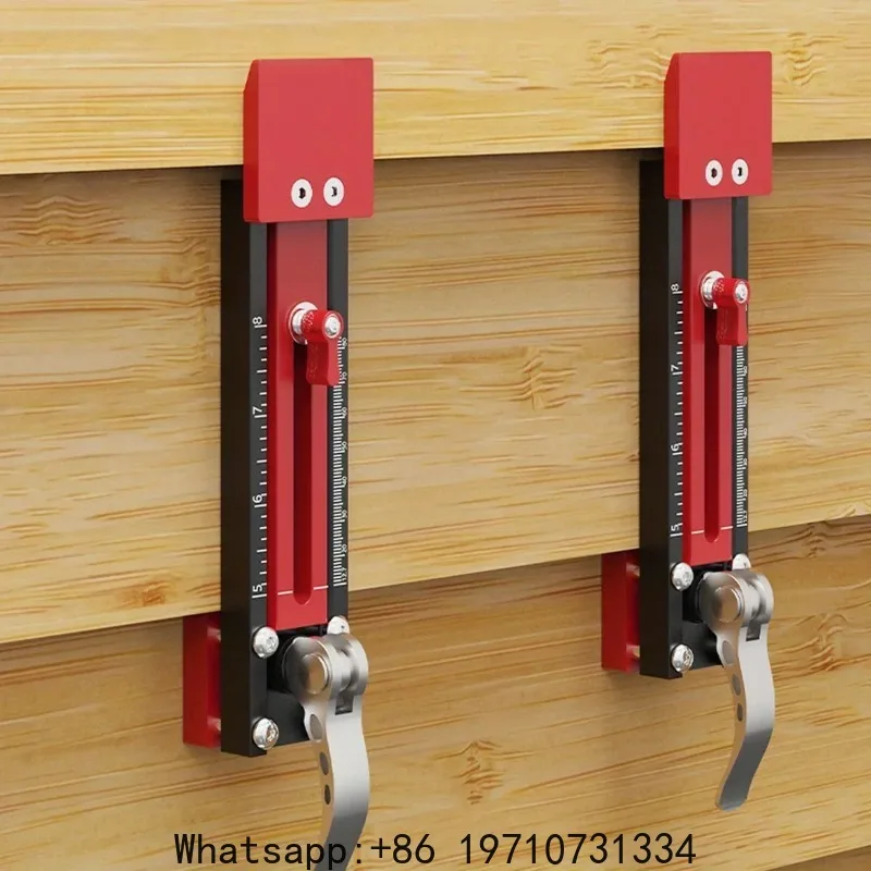Allsome 2pcs Gecko Gauge Siding Installation Tool Siding Mounting Kit Adjustable Siding Reveals Dual Scale Metric/Imperial