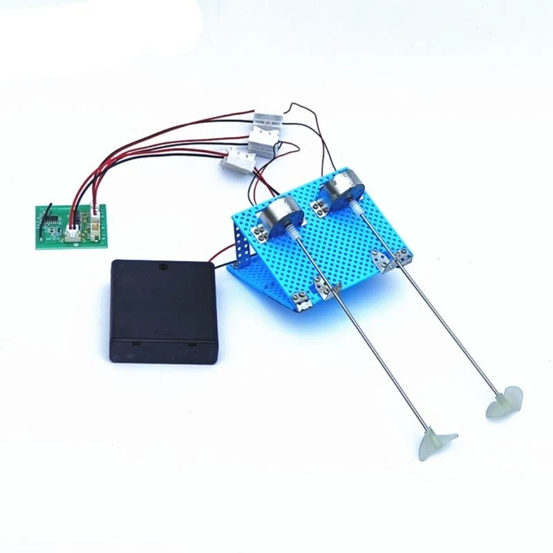 Y4QA tự lắp ráp 6V điều khiển điều khiển điều khiển điều khiển điều khiển thuyền máy vận động cho trẻ các bộ phận đồ chơi tự