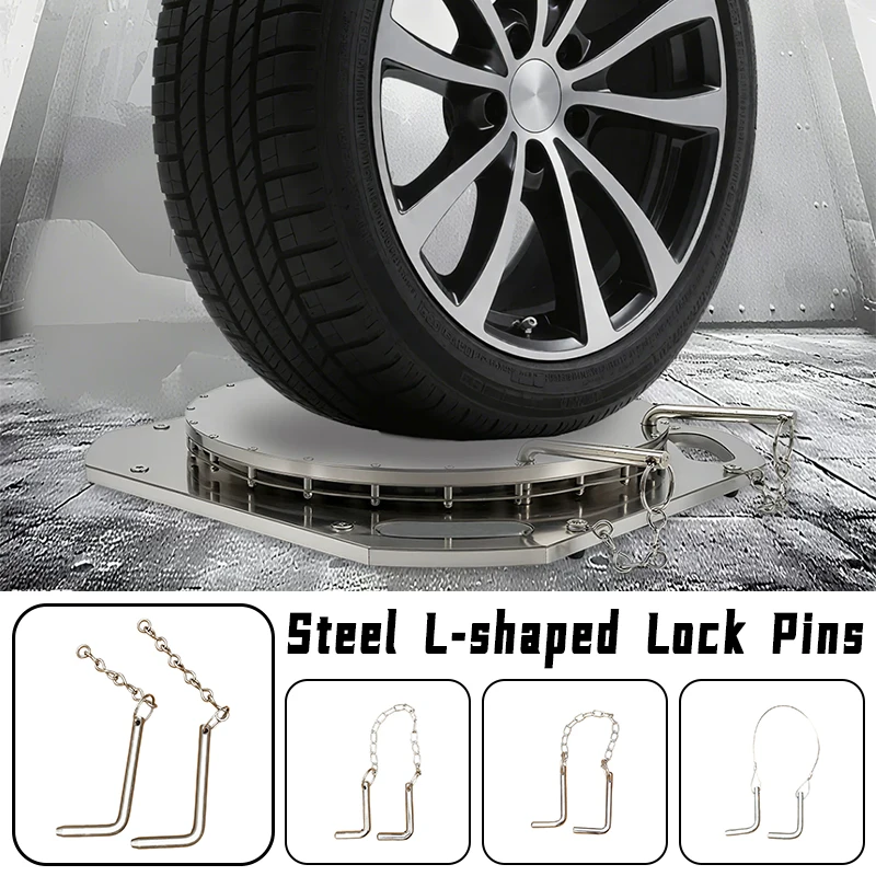 

3D Turntable Locking Pin For Wheel Aligner Turnplate Replacement Iron Pin Fastener For Car Big Scissor Lift Auto Workshop Tool