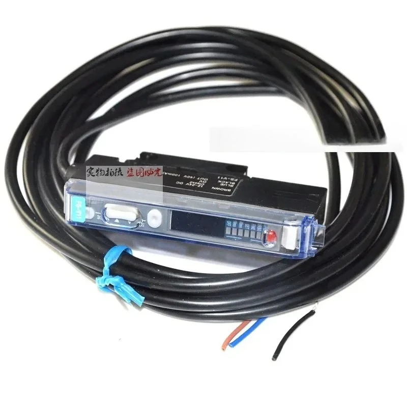 

Jiaruis Single Digital Display Fiber Optic Amplifier Sensor FS-V11 Diffuse Reflective Optoelectronic Switch