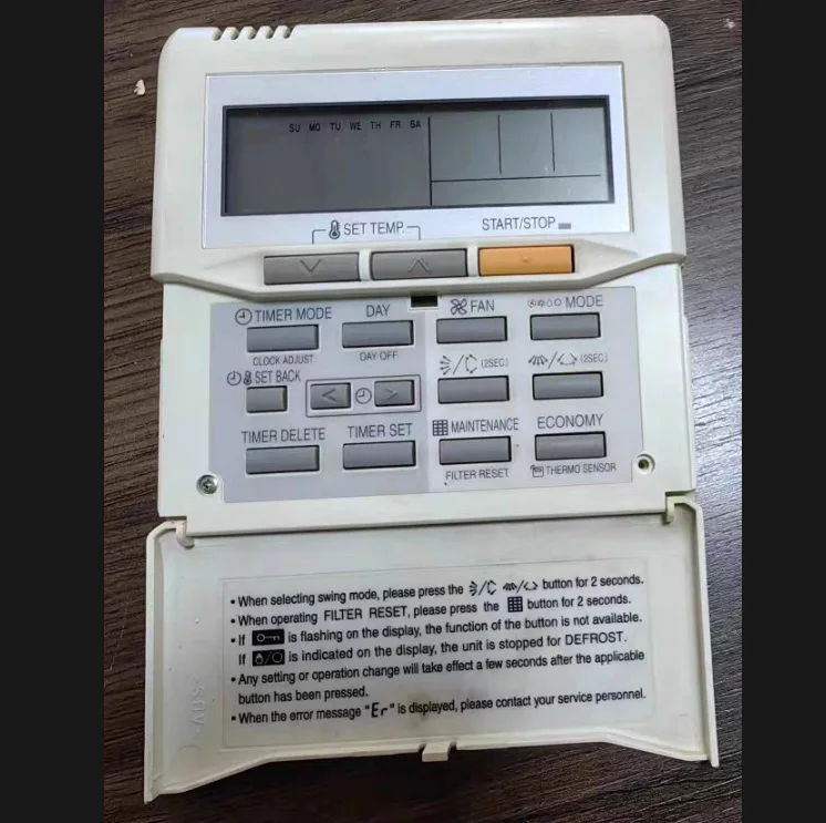 central air conditioner remote control UTY-RNNQN series wire controller UTY-RNKYT UTB-YUB