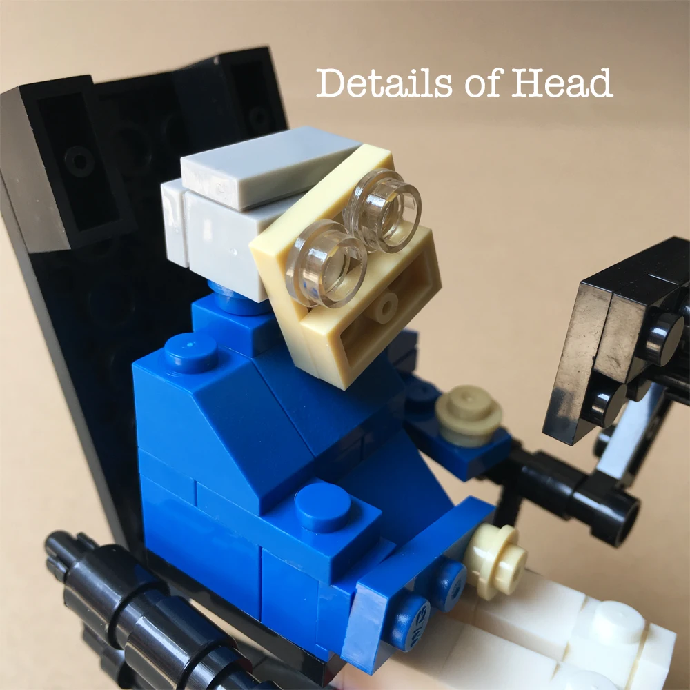 120 + stücke MOC Set DIY Stephen Hawking Wissenschaftler Charakter Kreative Sammlung Pädagogisches Modell Bausteine Spielzeug Ziegel Tasche – Detail 4