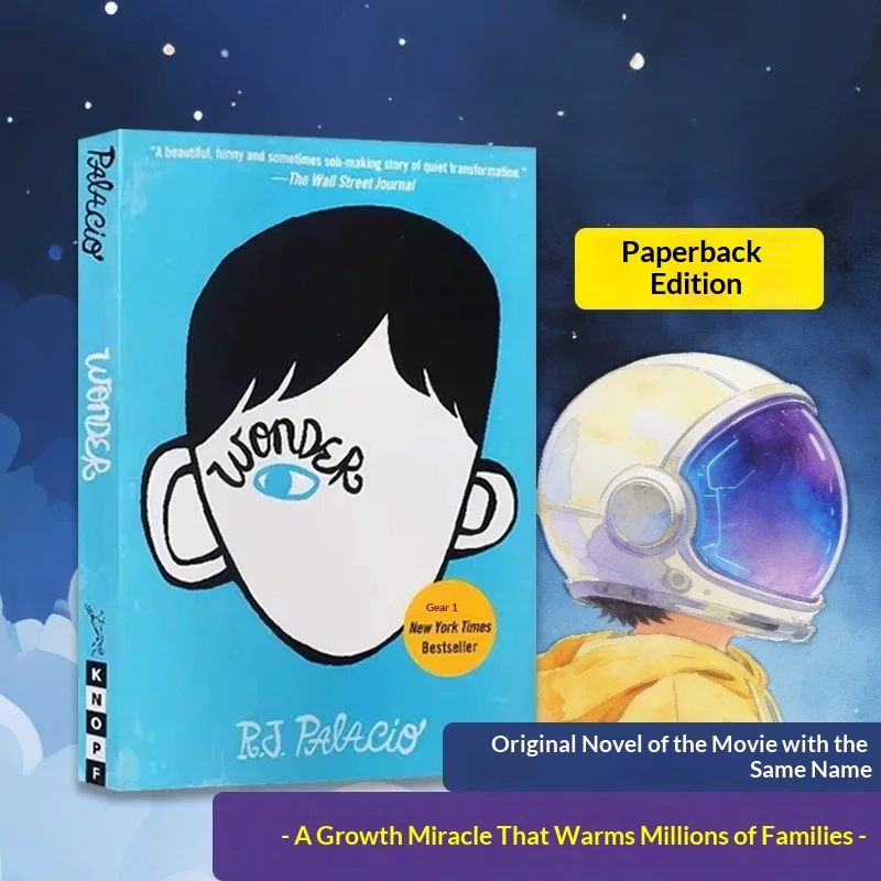 

Wonder: #1 NYT Bestseller, A Life-Changing Story of Kindness & Courage, Now a Major Motion Picture, English Original
