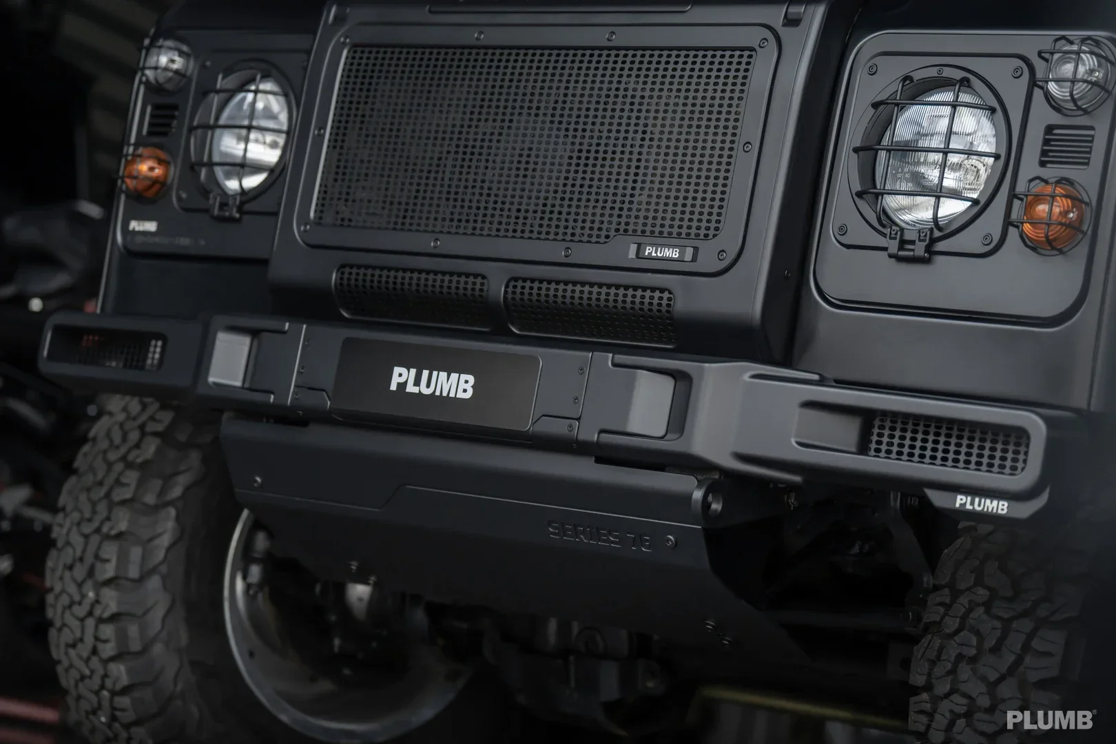 PLUMB 76 Series  for Land Rover Front bumper kit for Defender 90/110/130