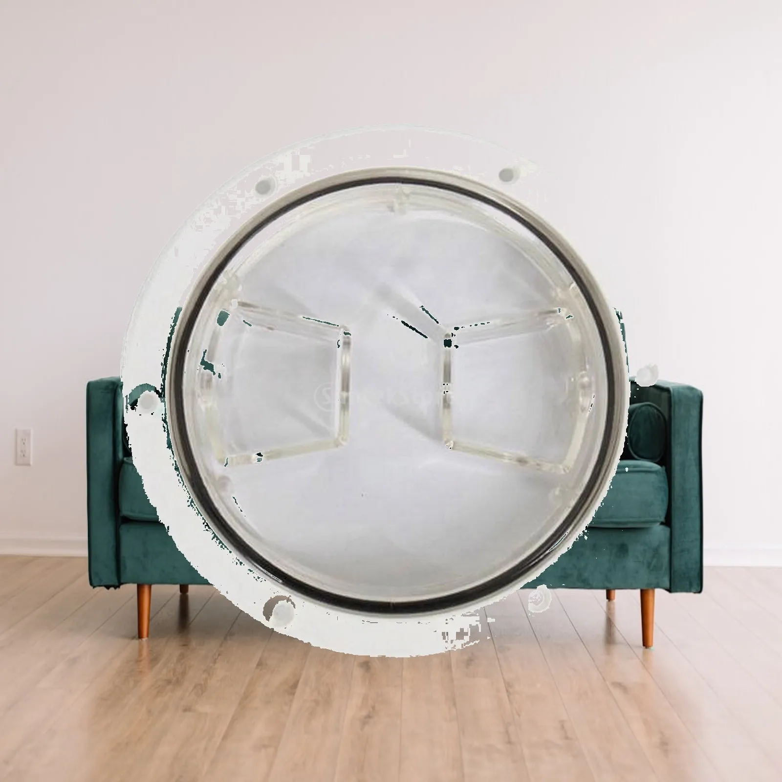 Couverture de trappe de pont avec couvercle transparent, plaque de pont ronde renforcée, trappe d'accès encastrée pour propriétaires de bateaux, bateaux, yachts
