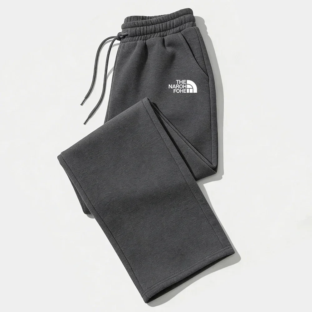 Hochwertige, bestickte Herren-Freizeit-Langhose, Unisex, für Herbst und Winter, Fitness-Jogginghose, bequeme Passform, Sporthose. – Detail 6