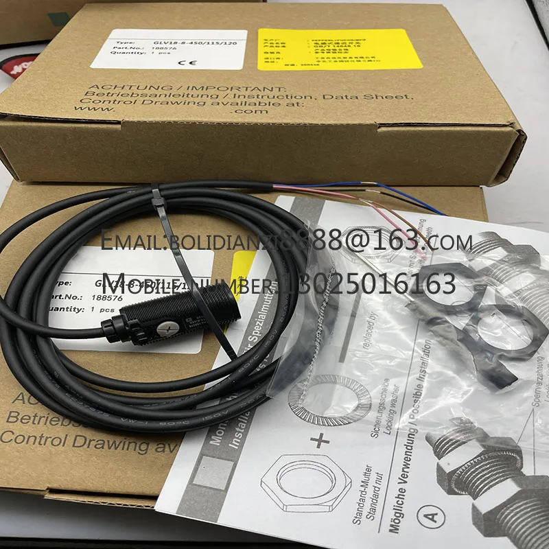 

GLV18-8-450/59/102/115 Совершенно новый оригинальный индуктивный датчик