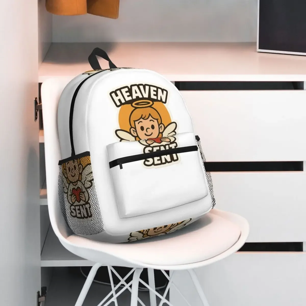 

Рюкзак Heaven Sent Angel, рюкзак большой емкости, детская сумка для книг, школьная сумка, сумки на плечо для мужчин и женщин