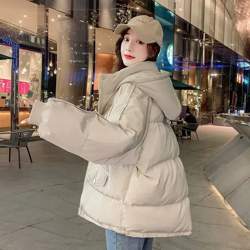 2025 Nieuwe Damesjas Broodstijl Jas Warmte Loose Fit Winter Dikker Katoenen Top Koreaanse Stijl Jas Bovenkleding