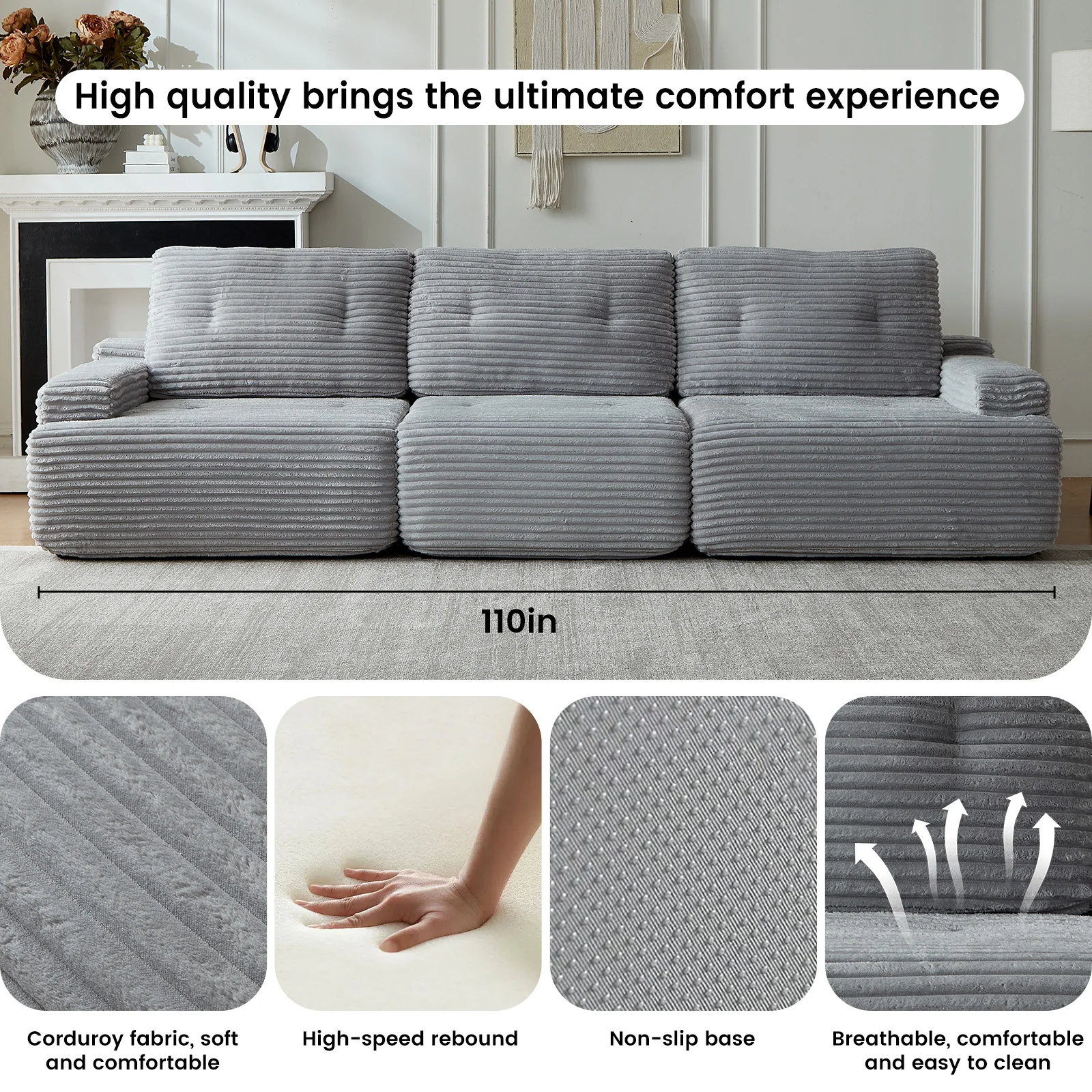 110Inch Modular Sec…