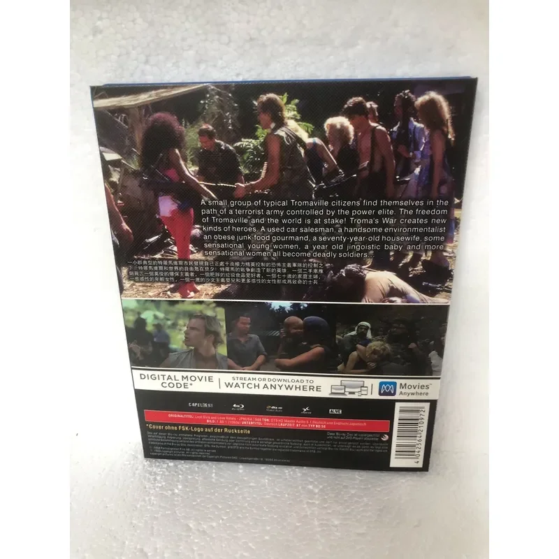 Blu-ray Battle of Troma New and Unopened Box Original Packaging Sealed