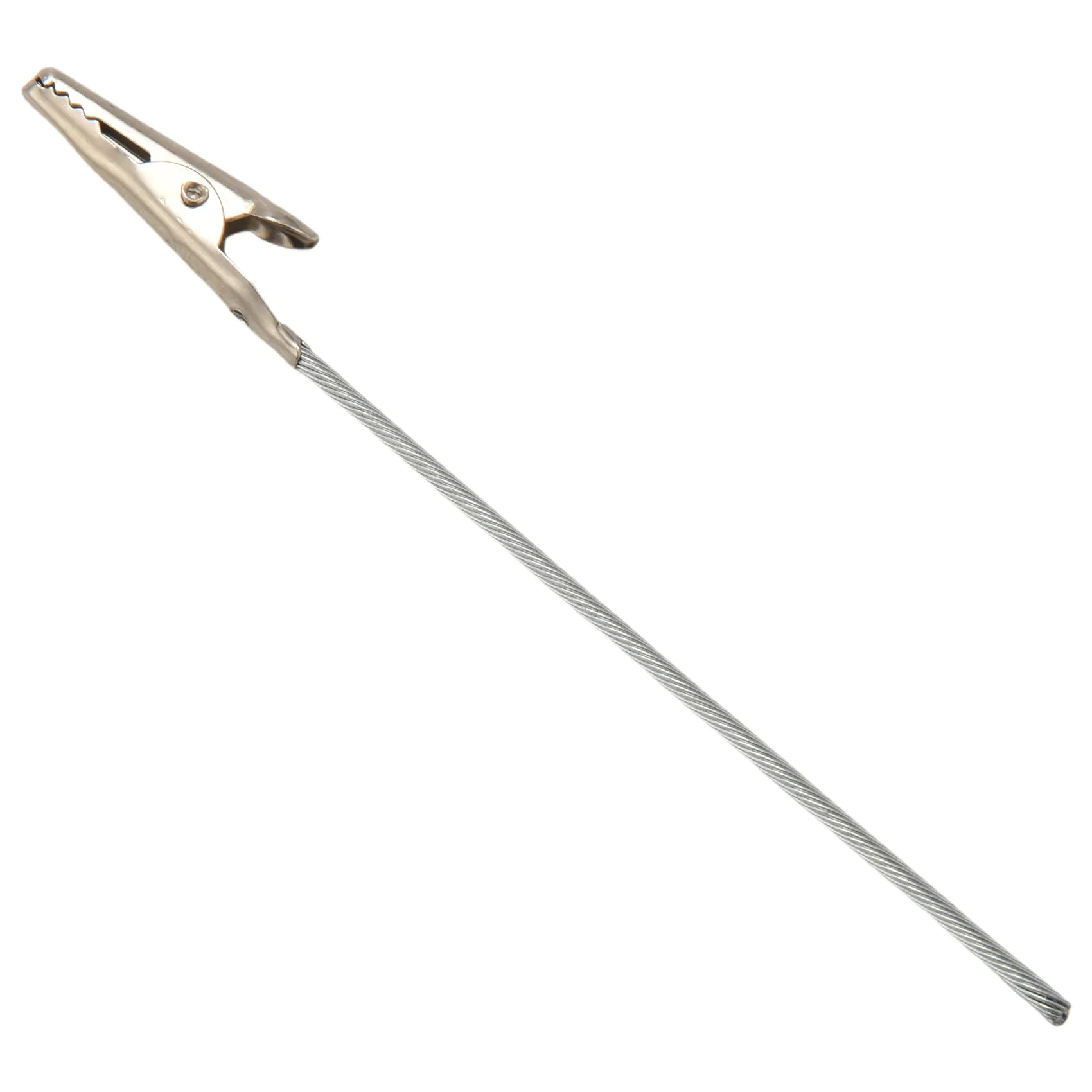 10 X Krokodil Metalen Clips Met Draadsteel Alligator Klemmen Voor Memo Note Kaarthouders