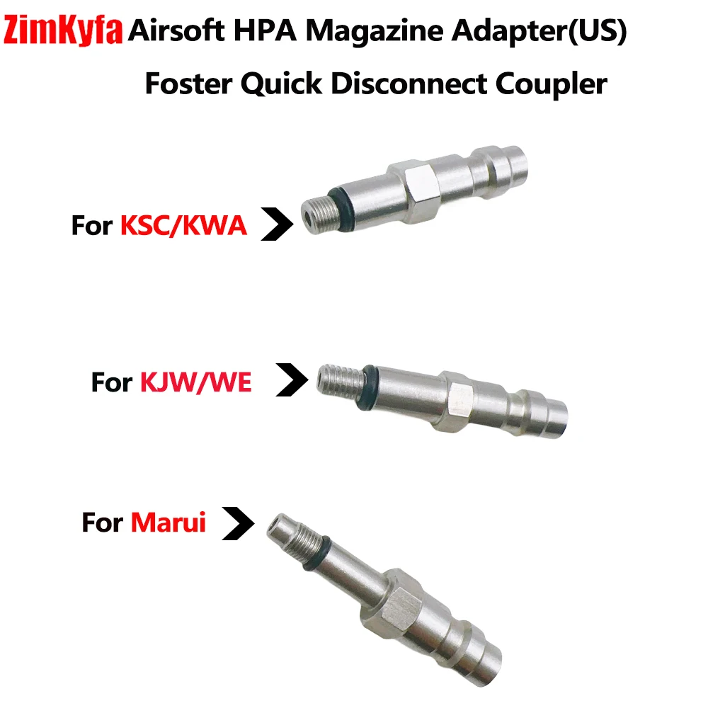 Новый адаптер клапана магазинных кранов HPA, переходник с быстроразъемным штекером для KSC/KWA,KJW/WE,Marui,VFC