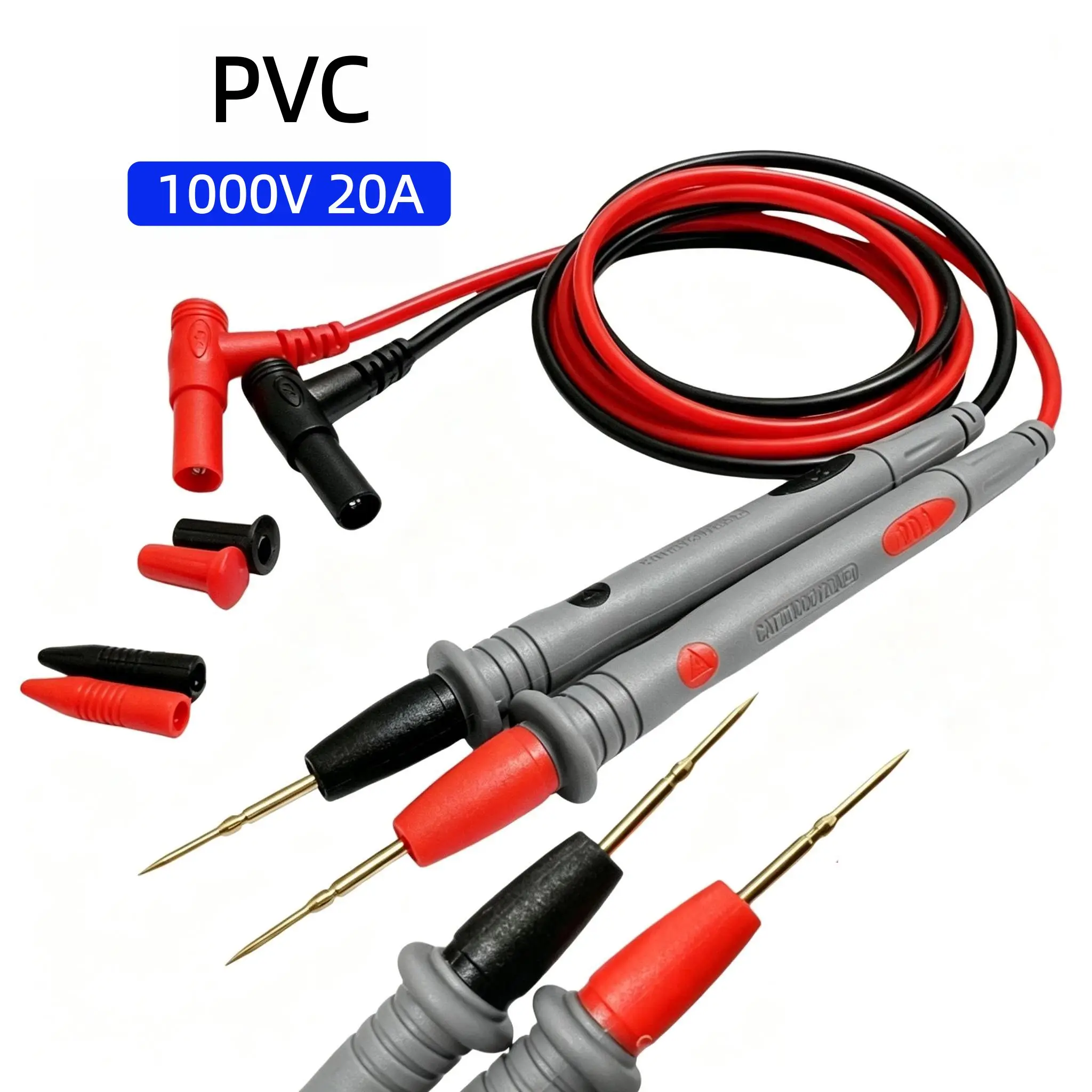 1000V 10A 20A Universal Digital Multimeter Probe Test Leads For Multimeter Feelers Multimeter Wire Cable Pen Tip