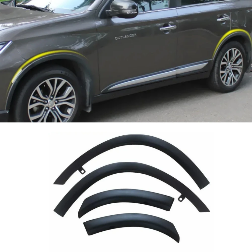 

Front and rear tire mudguard wheel arches For Mitsubishi Outlander 2016-2021