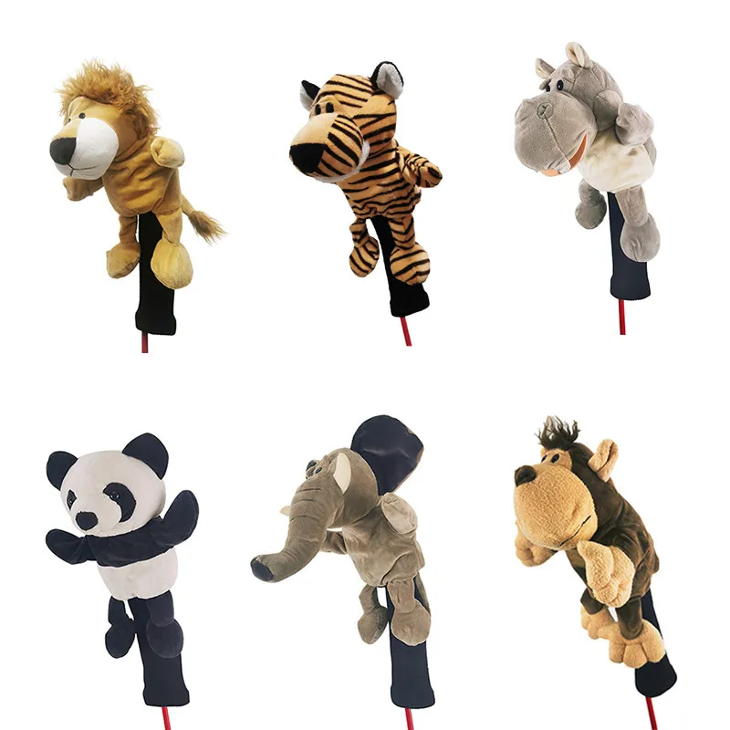 All Kinds of Animal Golf Club Driver Head Covers Suitable for Men's and Women's Golf Driver Club Mascot Novelty Cute Gift