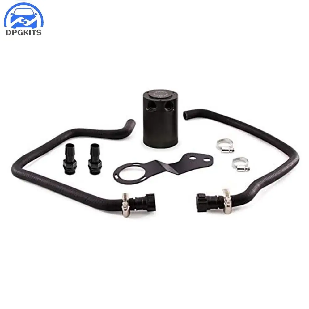 

DPGKITS PCV Baffled Oil Catch Can Set for Chevrolet Camaro SS 2016 2017 2018 2019 2020 2021 Models with 62L V8 Engine 6061