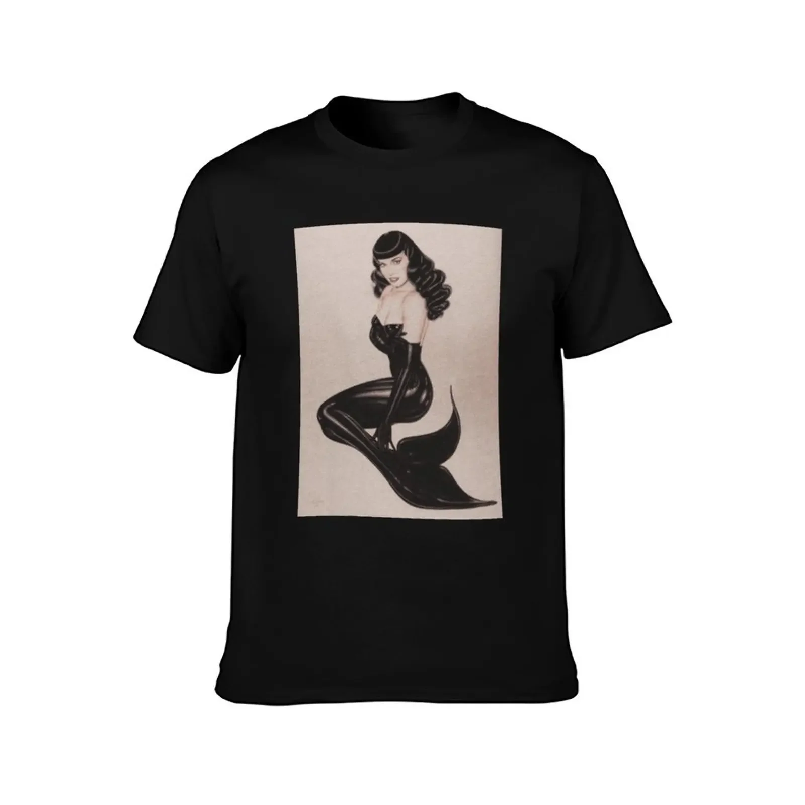 Bettie Page Bettie Page Bettie Page T-Shirt customs design your own oversizeds anime clothes mens cotton t shirts