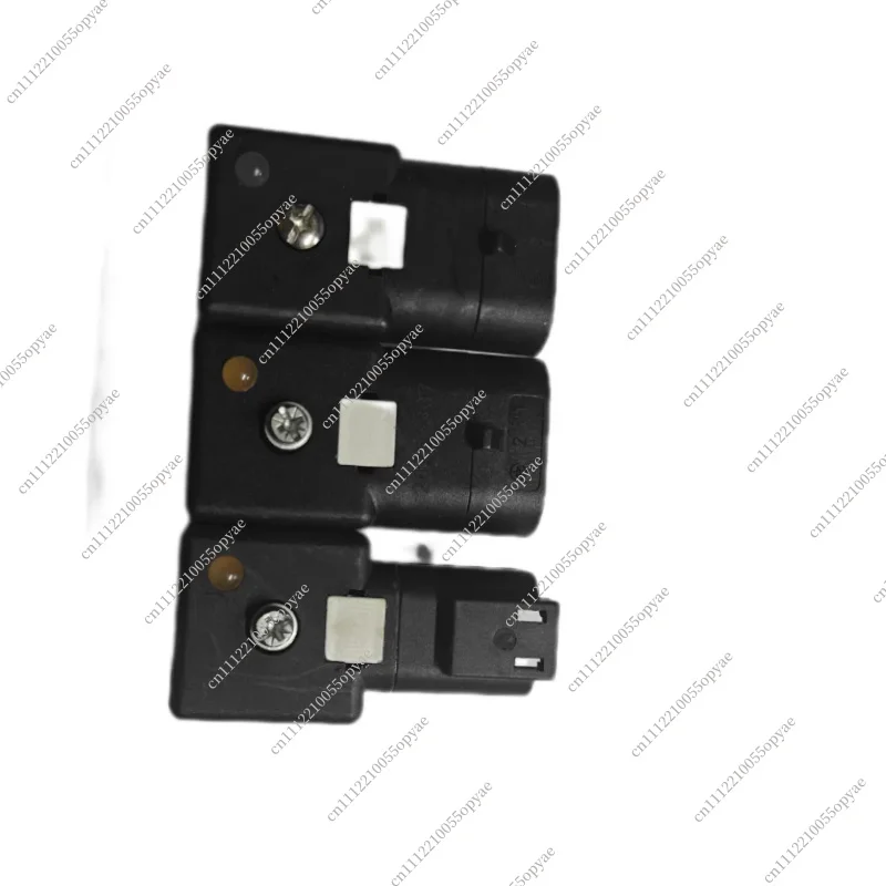 Waterproof Hydraulic Valve Connector Plug 2 Pin 3 Pin DC 12V 24V Solenoid Coil for Sanitation Truck Construction Machinery