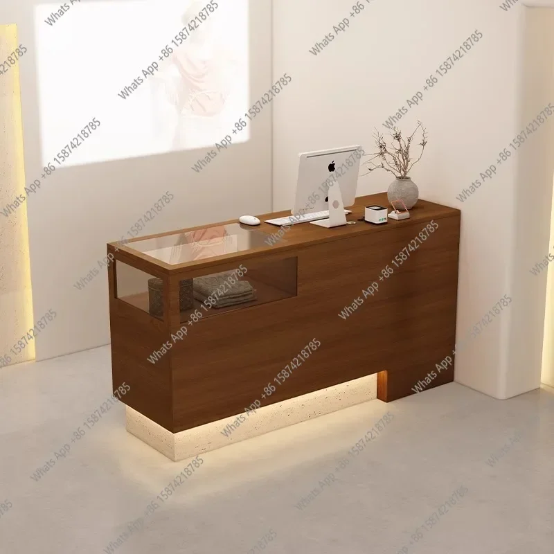 

N49 Organizers Design Reception Desks Modern Shop Beauty Bar Luxury Hotel Reception Desks Restaurant Scrivania Trendy Furnitur