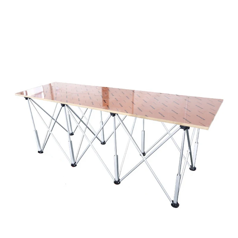 Spider Leg Workbench 8 Leg Stainless Steel Work Table High Capacity Collapsible Portable Quick Setup Workbench with Storage Bag