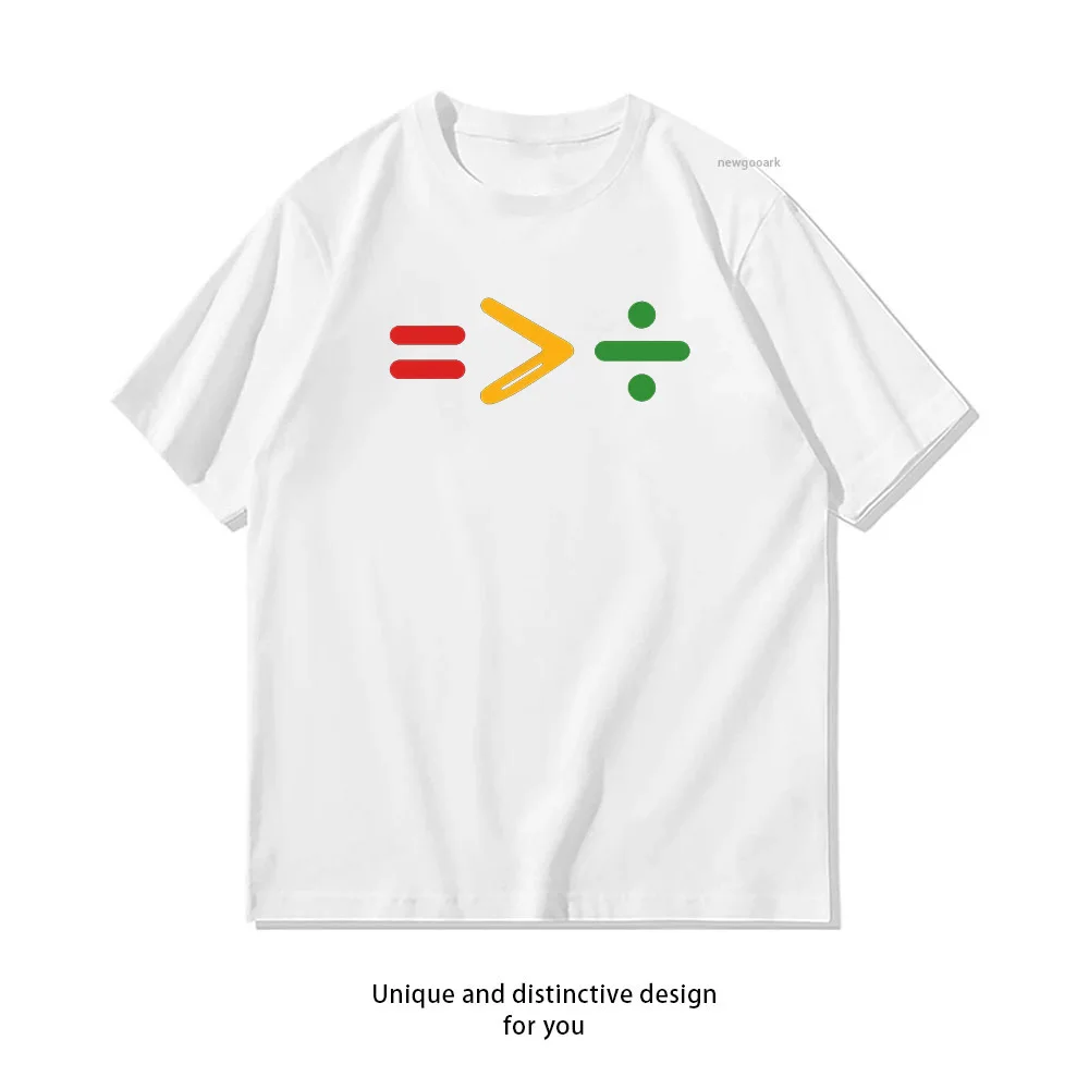 Juneteenth Equality Is Greater Than Division Afro Pride Classic tshirt woman man Casual cotton printed t shirts O-neck tee
