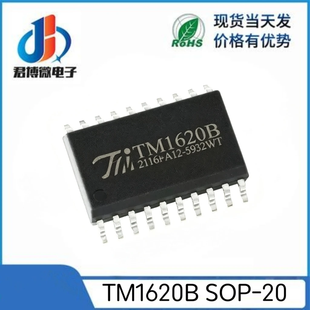 Brand New Original TM1620 TM1620B, SOP20 Package, Dedicated IC for LED/LCD Driver Control