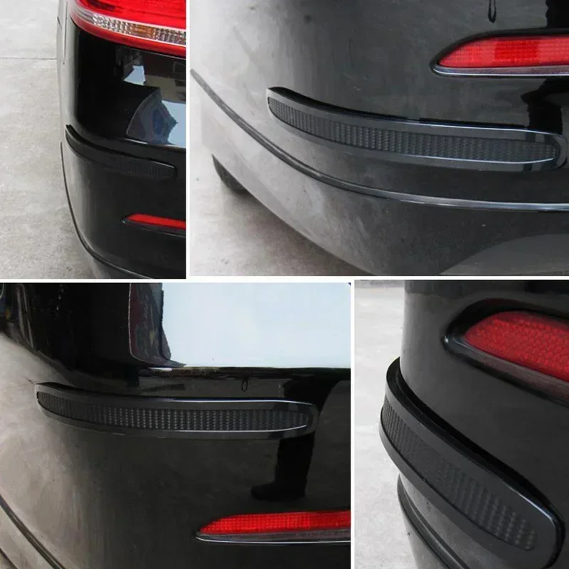 

2 Pieces Anti-Rub Strip Car Front/Rear Edge Corner Guard Strip Bumper Scratch Protection Auto Decoration Car-Styling Sticker