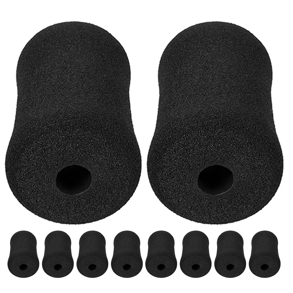 

12pcs Foam Fitness Equipment 22mm Inner 135mm Length 75mm Outer Gym Replacement Rolling Sponge Ab Training Accessory Buffer