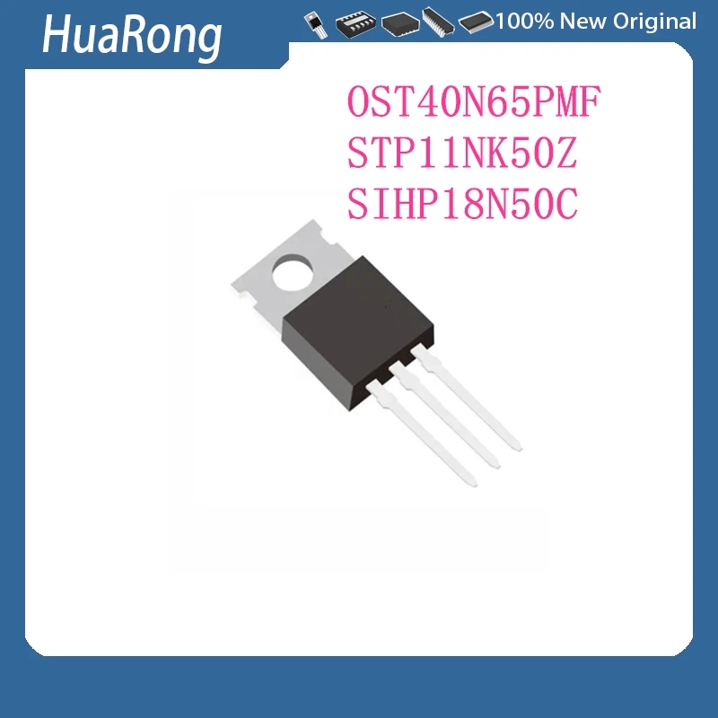 20Pcs/Lot OST40N65PM OST40N65PMF P11NK50Z STP11NK50Z P18N50C SIHP18N50C TO-220
