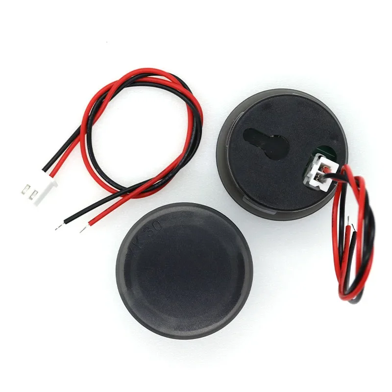 DC 4-100V LED Digital Display Circular Two-wire Voltmeter DC Digital Voltmeter Head Display Reverse Connection Protection