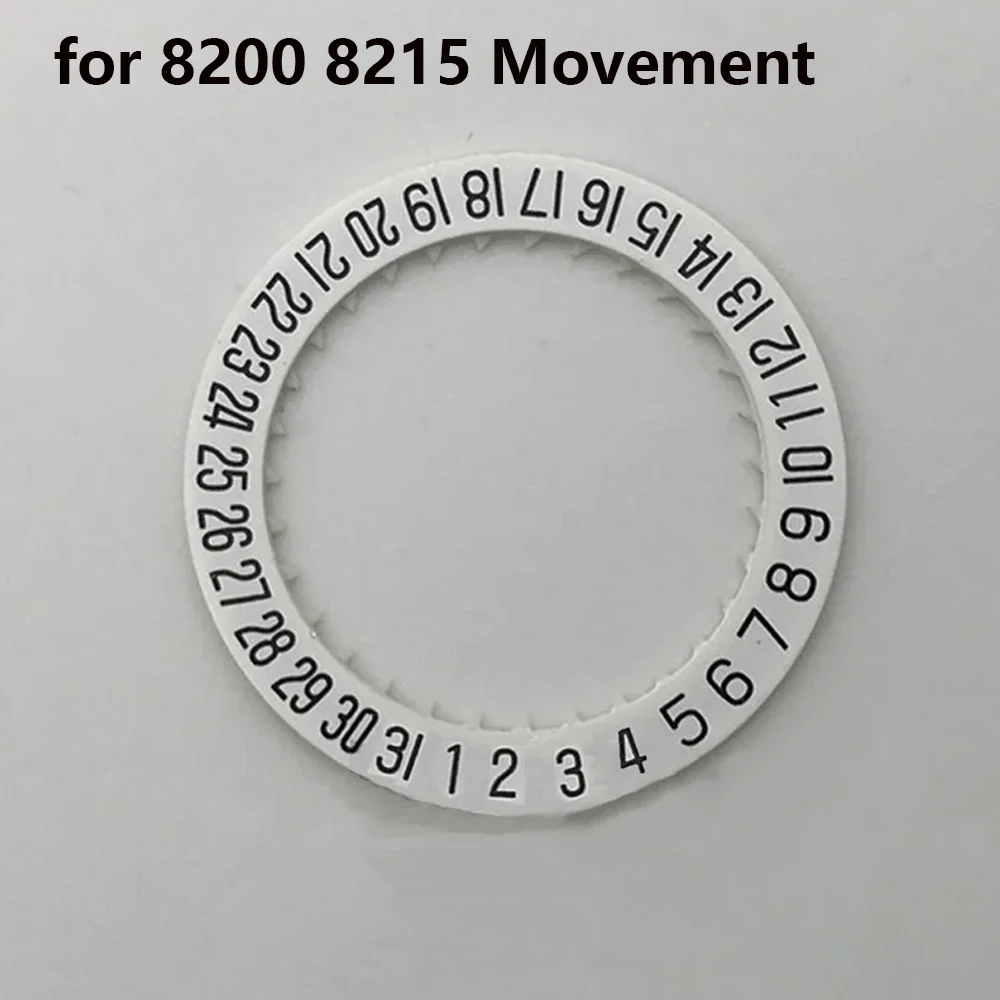 

Watch Calendar Disc White Date Wheel For Miyota 8200 8215 Movement Modified Repair Tools Date at 3 o'clock Round Calendar Disk