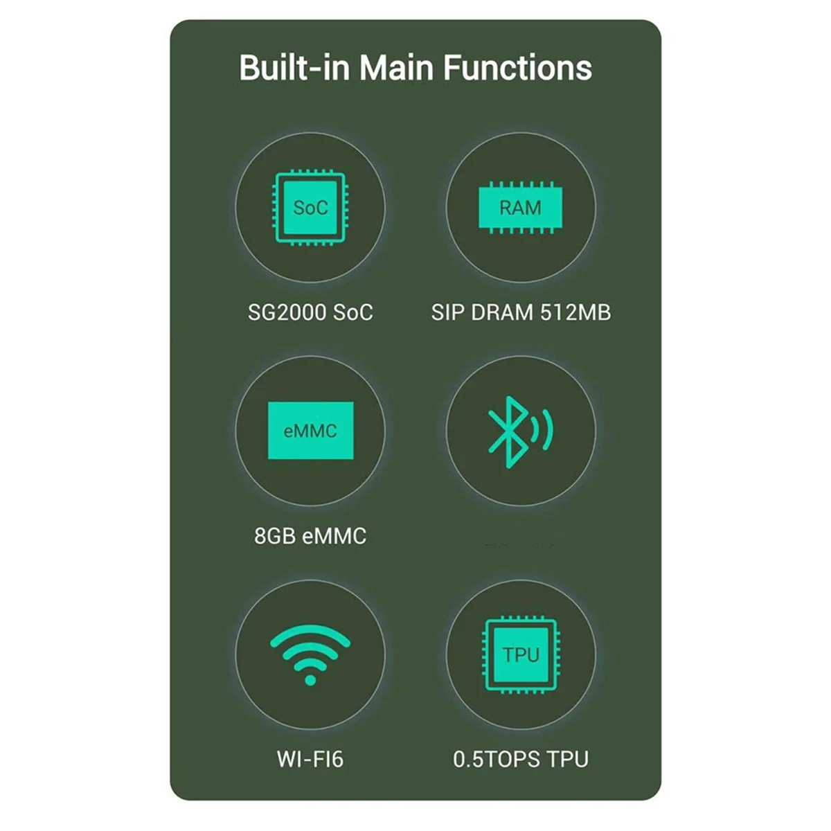 RISEN Milk-V Duo Module 01 SG2000 Core Module - RISC-V 512MB, Ideal for Advanced Computing No WIFI-No EMMc