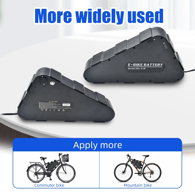 52V 28Ah Triangle Ebike Battery Pack 36V 48V 25.6Ah 60V Downtube Triangle Lithium ion Batteries Mountain Bike - Image 4