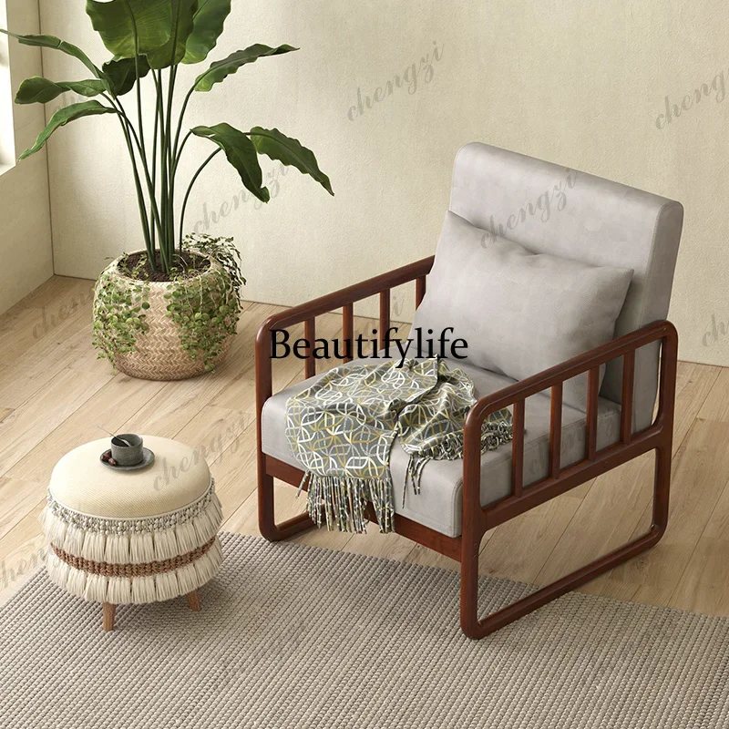 M138 Chinese Vintage Living Room Sofas With Leg Design Rustic Aesthetic Living Room Sofas Premium Simple Sofa Pequeño Furniture