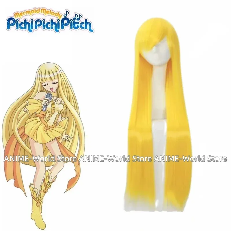 《Custom size》Anime Mermaid Melody Pichi Pichi Pitch Coco Princess Dress Cosplay Costume With Gloves Prop necklace Suit Wig Shoes